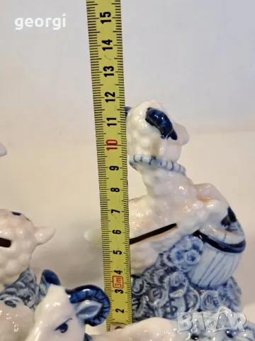 колекция порцеланови фигурки на овни касичка 25/3, снимка 12 - Колекции - 50141049