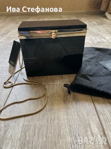 Черно оригинално лимитирана серия куфарче чанта Манго-Mango , снимка 18 - Чанти - 28334124