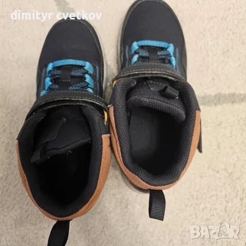 Детски туристически обувки Quechua NH500 Mid №34 – 21.5 см, снимка 3 - Детски боти и ботуши - 56258497