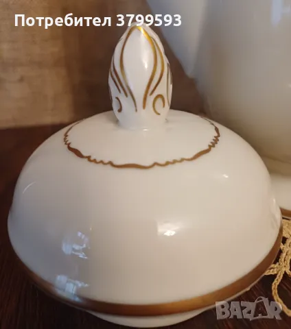 Порцеланова кана за кафе "Suisse Langenthal ", снимка 3 - Антикварни и старинни предмети - 48639356