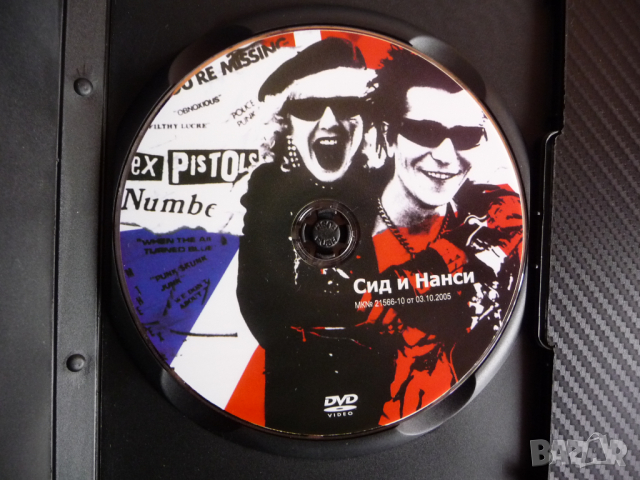 Сид и Нанси филм DVD Вишъс Секс Пистолс пънк музика дрога, снимка 2 - DVD филми - 44551526