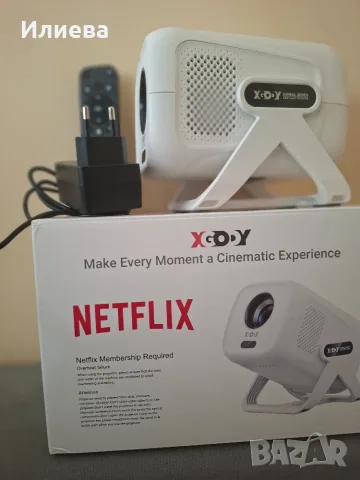 Смарт прожектор Netflix Full HD, снимка 5 - Плейъри, домашно кино, прожектори - 55863214
