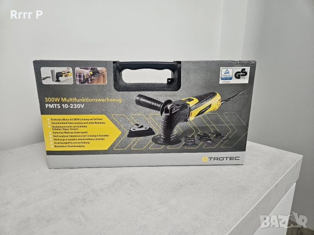Мултифункционален инструмент TROTEC PMTS 10-230V, 300 W, 21.000 об./мин