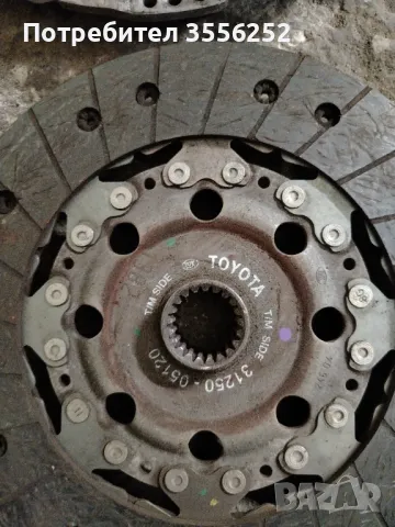 Комплект съединител с демферен маховик за Toyota auris 2.0 126кс , снимка 3 - Части - 47935422