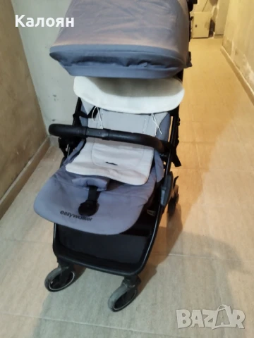 Компактна количка Easywalker Jackey СИВА, снимка 3 - Други - 50335343