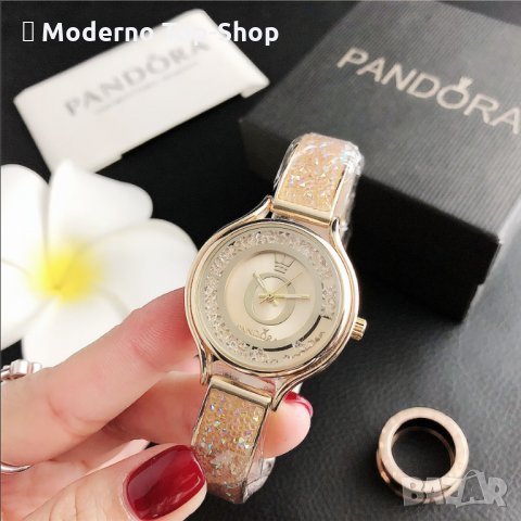 Луксозен дамски часовник Pandora / Пандора., снимка 5 - Дамски - 34202638