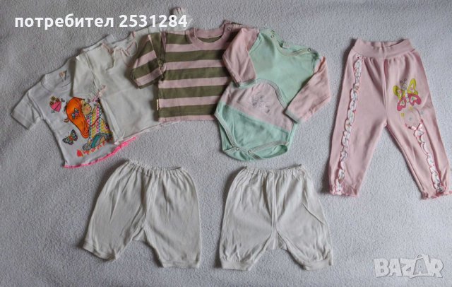 Бебешки дрехи Лот детски дрехи / сет детски дрехи / детски дрехи за момиче до 1 година цени от 1 лв, снимка 3 - Бебешки блузки - 30588297