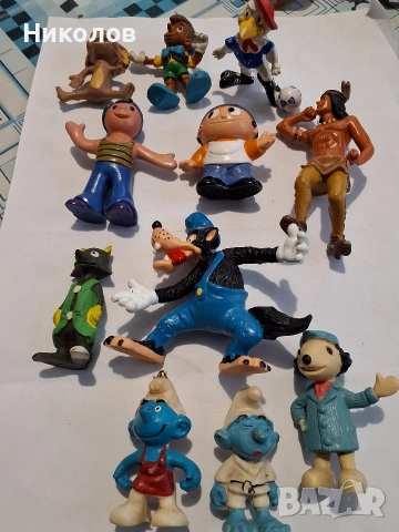 Гумени фигурки от различни марки много стари , снимка 3 - Фигурки - 53147457