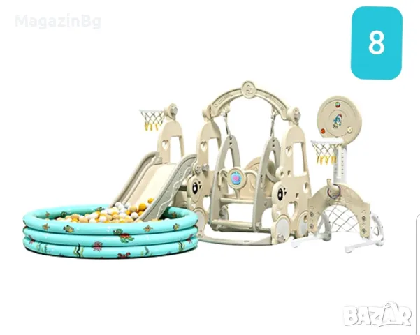 Пързалка с люлка Playground Lunar 
Spaceman Verena Nala Pooh Alegra Tiana, снимка 9 - Други - 50399209