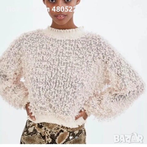 ZARA пухкав топ р-р С/М