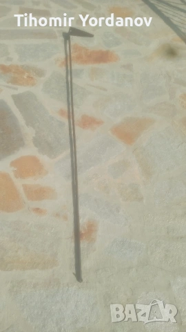 Ръжен за пещ, ковано желязо., снимка 16 - Антикварни и старинни предмети - 53898854