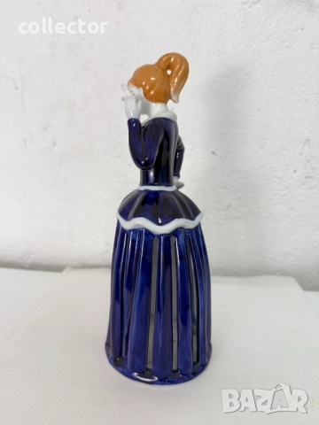 Порцеланова фигура на момиче / салфетник. №7589, снимка 7 - Колекции - 52318119