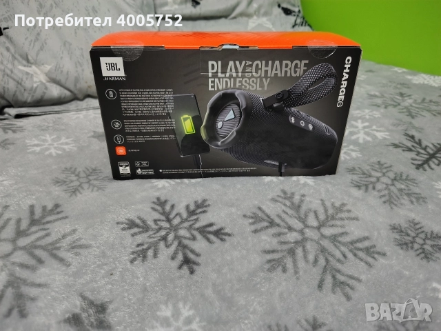 продавам JBL charge 6, снимка 2 - Bluetooth тонколони - 52980114