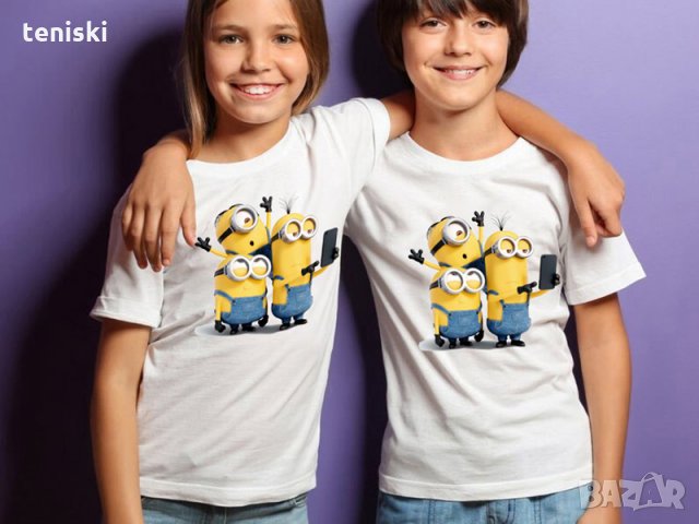 Тениски Миньоните Minions Дамски Мъжки и Детски, снимка 6 - Тениски - 31814162