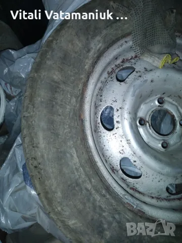 Отдавам 4 джанти 15" 4х108(пежо, ситроен) с гуми 205/65/R15, снимка 2 - Гуми и джанти - 55974592