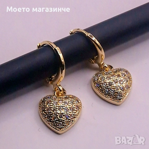 Обеци от медицинска стомана - различни модели , снимка 5 - Обеци - 53110580