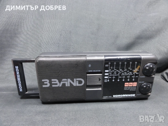 NORDMENDE MAMBO K300 FM/SW/MW СТАР РЕТРО ТРАНЗИСТОР РАДИО, снимка 4 - Радиокасетофони, транзистори - 52188402