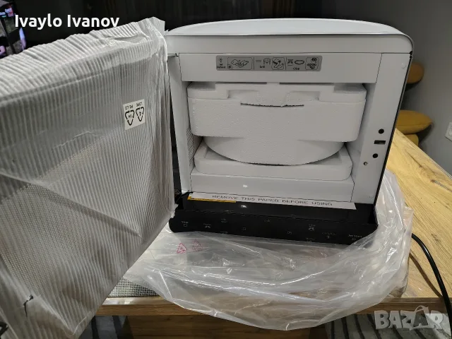 Микровълнова фурна Whirlpool Max 38 SL, 700 W, 13 L, сребриста, суперкомпактен дизайн, снимка 3 - Микровълнови - 56135859