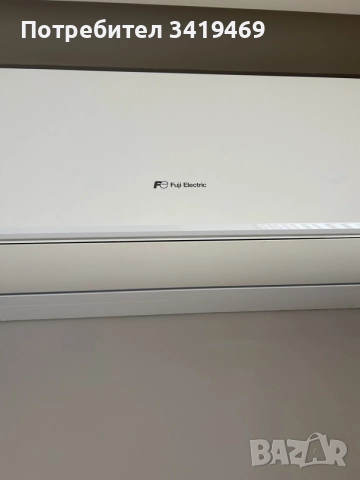 Хиперинверторен климатик Fuji Electric RSG09KGTE (За части или ремонт), снимка 2 - Климатици - 56137479