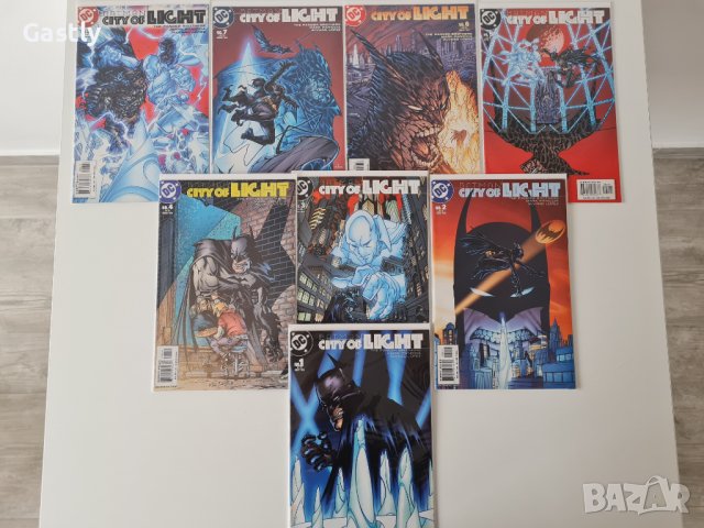 Комикси Batman: City Of Light. Vol. 1, #1-8, NM, DC