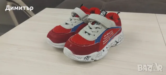 Червени детски маратонки 29 номер, снимка 2 - Детски маратонки - 48492028