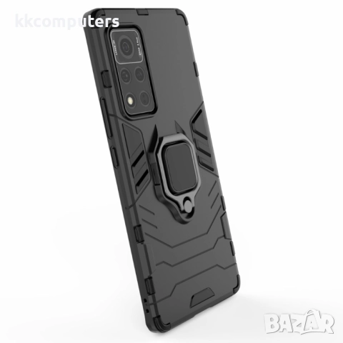 Huawei Honor V40 5G Удароустойчив Ring Holder Калъф и Протектор, снимка 5 - Калъфи, кейсове - 52581365