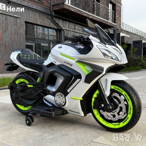 Акумулаторен Мотор big ninja 12V , MP3 плейър, снимка 2 - Детски велосипеди, триколки и коли - 53945858