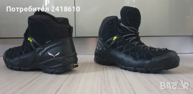 Salewa AlpTrainer Mid Gore - Tex Vibram UK 11.5 US 12.5 Mens Sizе 46.5 /30.5см ОРИГИНАЛ! Мъжки спорт, снимка 2 - Спортни обувки - 48083876