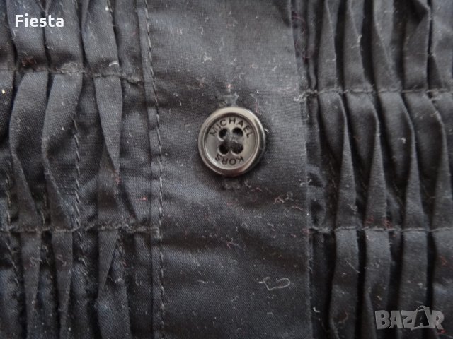 Michael Kors Оригинална черна риза, снимка 11 - Ризи - 33701537