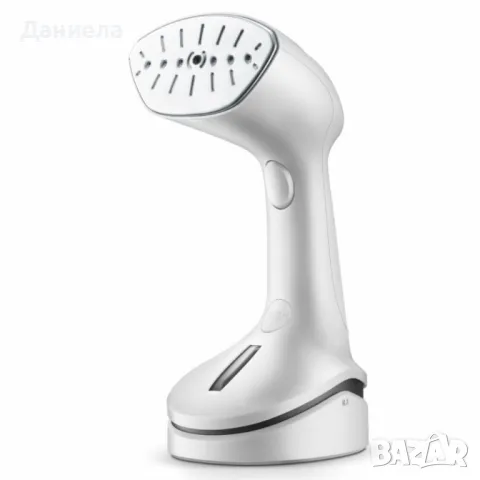 Уред за вертикално гладене с пара Rosberg, 1000W, 200 мл., Бял, снимка 2 - Други стоки за дома - 49214194