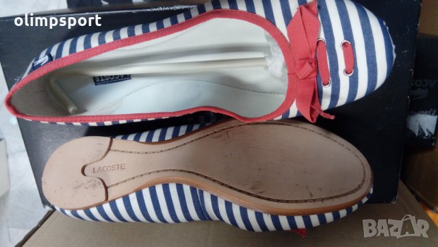 дамски обувки Lacoste laurie striped нови, снимка 3 - Сандали - 29173015