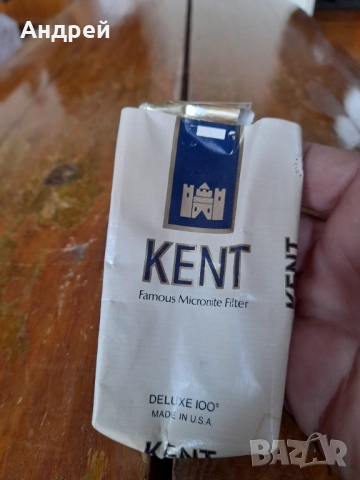 Пакет от цигари Kent, снимка 2 - Колекции - 52940398