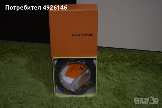 ЧИСТО НОВ! Louis Vuitton колан , снимка 2 - Колани - 55753866