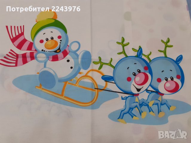 Коледен комплект за кошара , снимка 5 - Спално бельо и завивки - 34436270