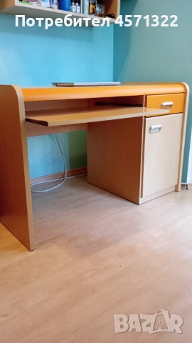 БЮРО - д 120 см , в 75 см, ш 60 см - ПОЛСКА серия мебели FORTE APLI, снимка 11 - Бюра - 51440335