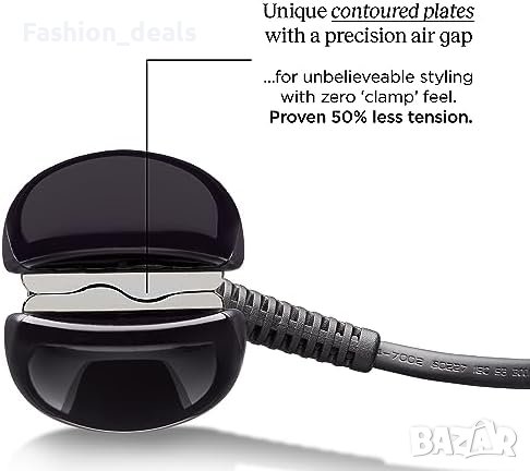 Нова KEEO Genius Hair Професионален Преса - Иновационен Дизайн Прическа, снимка 4 - Преси за коса - 42748049