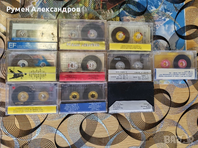 Лот 10 оригинални касети с хевиметъл музика, снимка 2 - Радиокасетофони, транзистори - 54164396