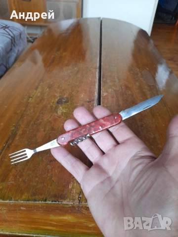 Стар джобен нож,ножче,ножка #147, снимка 4 - Други ценни предмети - 51881745