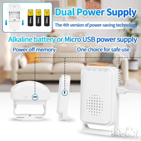 Безжична алармена система със сензор за легло и система за предотвратяване на падания, снимка 2 - Други стоки за дома - 53933913