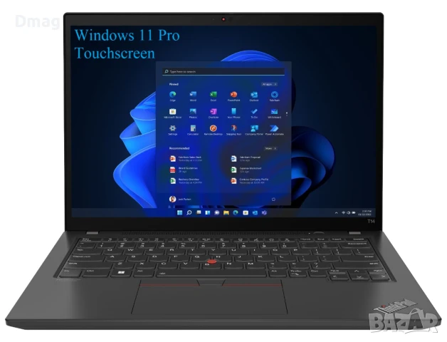 14" тъч ThinkPad T14 / Ryzen 7 PRO 7840U/32GB DDR5/ 512GB SSD/Win11Pro, снимка 1