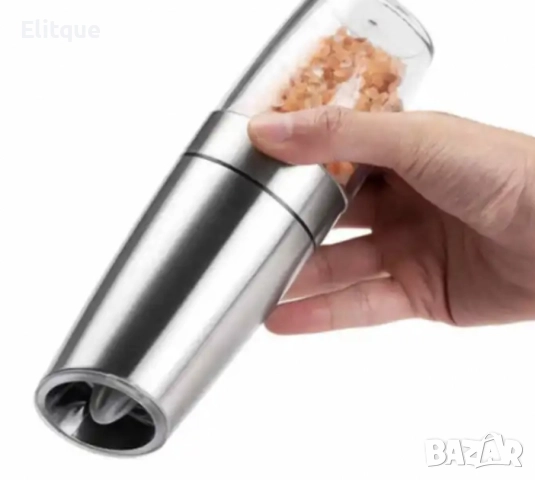 Автоматична мелачка за сол и пипер от неръждаема стомана, снимка 3 - Други стоки за дома - 52906030