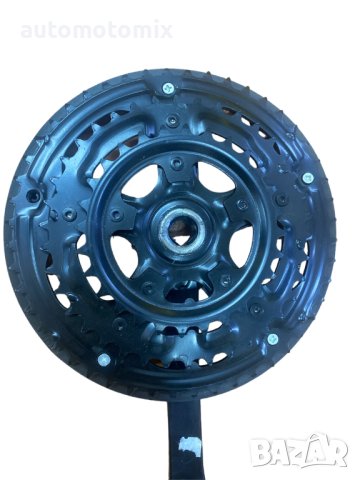 КУРБЕЛ ЗА ВЕЛОСИПЕД 48T-38T-28T - ЧЕРЕН, снимка 4 - Части за велосипеди - 42191834