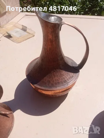 медни канички и една , снимка 2 - Антикварни и старинни предмети - 56005188