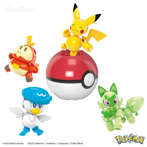 Конструктор MEGA Pokémon™ / Mattel - 79 части, снимка 2 - Конструктори - 48410542