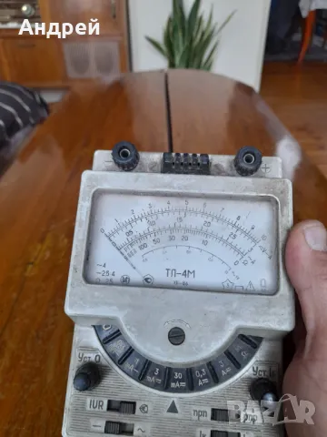 Стар мултицет ТЛ-4М #2, снимка 2 - Антикварни и старинни предмети - 48042409