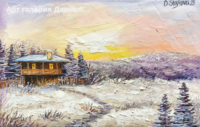 Малка зимна картина - Зимен пламък