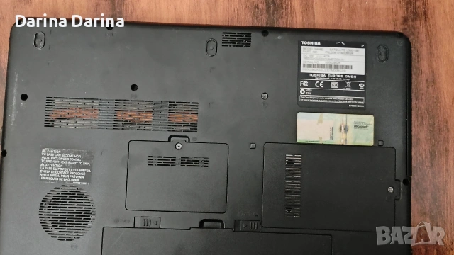 Продавам лаптоп Toshiba , снимка 3 - Лаптопи за дома - 53906253