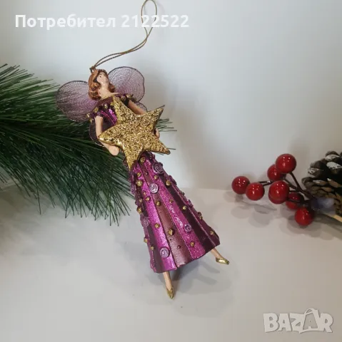 Коледни декоративни фигурки за елха, снимка 7 - Декорация за дома - 47584100