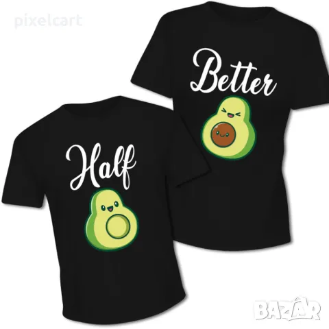 Тениски за двойки Better Half, снимка 1