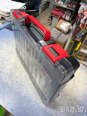 К-кг свредла за метал HSS от ф1мм - 10 мм  Red Line 170 броя , снимка 2 - Стругове - 53995690